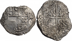 BOLIVIA

BOLIVIA. Cob 8 Reales, ND (1596-1621). Potosi Mint. Philip III. VERY FINE Details. Sea Salvaged.

KM-10. Weight: 20.4 gms. Rather ragged ...