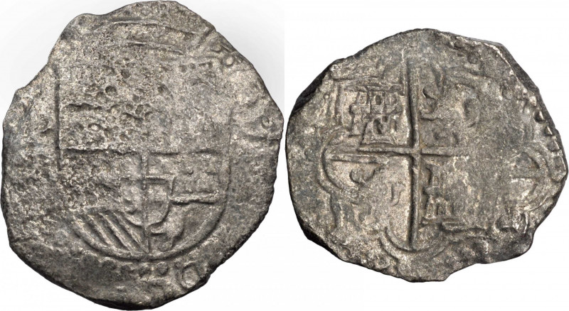 BOLIVIA

BOLIVIA. Cob 8 Reales, ND (1596-1621)-PR. Potosi Mint. Philip III. FI...