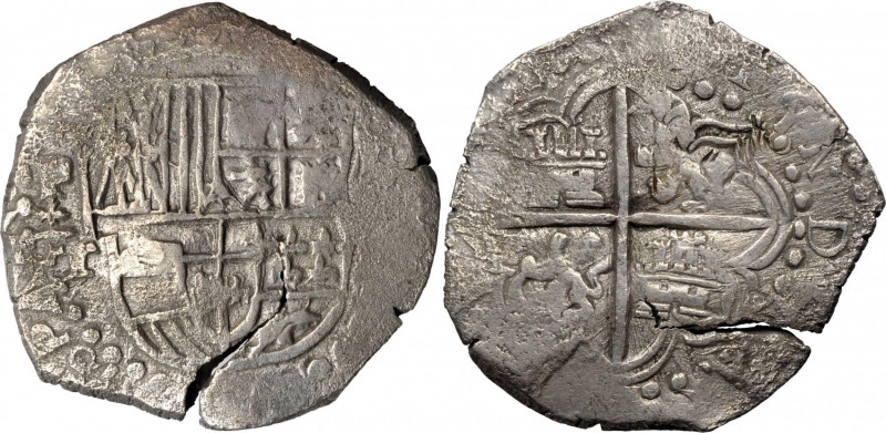 BOLIVIA

BOLIVIA. Cob 8 Reales, ND (1618-21)-PT. Potosi Mint. Philip III. VERY...