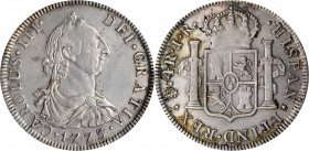 BOLIVIA

BOLIVIA. 4 Reales, 1773-PTS JR. Potosi Mint. Charles III. PCGS Genuine--Environmental Damage, EF Details Gold Shield.

KM-54. Hailing fro...
