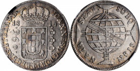 BRAZIL

BRAZIL. 960 Reis, 1814-B. Bahia Mint. Joao as Prince Regent. NGC AU-53.

KM-307.1. Presenting some hints of the Spanish colonial undertype...