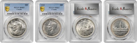 CANADA

CANADA. Duo of Dollars (2 Pieces), 1938 & 1939. Ottawa Mint. Both PCGS Gold Shield Certified.

1) 1938. PCGS MS-63. KM-37. 2) 1939. PCGS M...
