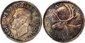 CANADA

CANADA. 25 Cents, 1937. Ottawa Mint. PCGS MS-65 Gold Shield.

KM-35. This dazzling Gem presents a rather vibrant iridescence on each side,...