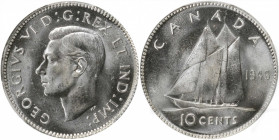 CANADA

CANADA. 10 Cents, 1946. Ottawa Mint. PCGS MS-65 Gold Shield.

KM-34. This blistering Gem radiates with a mostly argent nature and a fairly...