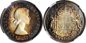 CANADA

CANADA. 50 Cents, 1953. Ottawa Mint. NGC MS-65.

KM-53. Small Date / No Shoulder Fold variety. A magnificent Gem of the issue, featuring b...