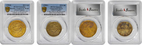 Fengtien

CHINA. Fengtien. Duo of 20 and 10 Cash (2 Pieces), ND (1903 & 1904). Both PCGS Gold Shield Certified.

1) 20 Cash, ND (1904). PCGS AU De...