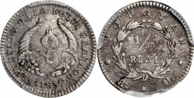 COLOMBIA

COLOMBIA. 1/2 Real, 1839-RU. Popayan Mint. PCGS EF-45 Gold Shield.

KM-96.2; Restrepo-178.3. Lightly toned and evenly handled, with grea...