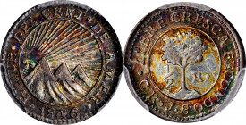 COSTA RICA

COSTA RICA. Central American Republic. 1/2 Real, 1846-CR JB. San Jose Mint. PCGS MS-63 Gold Shield.

KM20a. 'CRESCA' spelling variety....