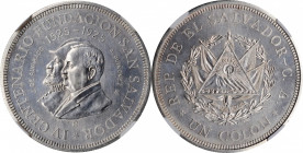 EL SALVADOR

EL SALVADOR. Colon, 1925-Mo. Mexico City Mint. NGC Unc Details--Cleaned.

KM-131. Mintage: 2,000. A one-year type coin struck in cele...