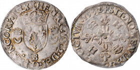 Louis XV and earlier (through 1774)

FRANCE. Douzain, 1552-B. Rouen Mint. Henry II. PCGS MS-62 Gold Shield.

Dup-997. Presenting gunmetal gray sur...
