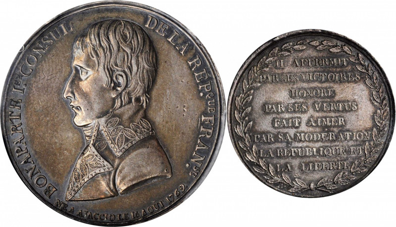 Louis XVI to Napoleon III (1774-1870)

FRANCE. Napoleon as First Consul Silver...