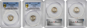 Louis XVI to Napoleon III (1774-1870)

FRANCE. Duo of 20 Centimes (2 Pieces), 1867-BB. Strasbourg Mint. Napoleon III. Both PCGS MS-66 Gold Shield Ce...