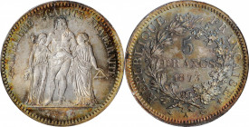 Third Republic to current (since 1870)

FRANCE. 5 Francs, 1873-A. Paris Mint. PCGS MS-65+ Gold Shield.

KM-820.1; Gad-745a. The popular 'Hercules ...