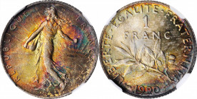 Third Republic to current (since 1870)

FRANCE. Franc, 1920. Paris Mint. NGC MS-67.

KM-844.1; Gad-467. Exceeded in the NGC census by just four ex...