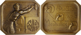 Third Republic to current (since 1870)

FRANCE. Duval-Janvier Bronze Plaque, ca. 1900. UNCIRCULATED.

Jones-345. Dimensions: 60x52mm; Weight: 81.6...