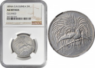GERMAN NEW GUINEA

GERMAN NEW GUINEA. 2 Mark, 1894-A. Berlin Mint. NGC AU Details--Cleaned.

KM-6; J-706. A bright example of this always popular ...