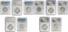 German States

GERMANY. Baden. Quintet of 2 Marks (5 Pieces), 1880-1913. Karlsruhe Mint. All NGC or PCGS Gold Shield Certified.

1) 1880-G. PCGS V...