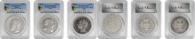 German States

GERMANY. Baden. Trio of 5 Marks (3 Pieces), 1876-1908. Karlsruhe Mint. All PCGS Gold Shield Certified.

1) 1876-G. PCGS VF-35. KM-2...