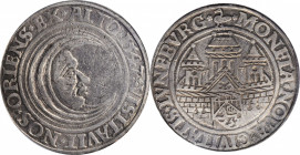 German States

GERMANY. Brunswick-Luneburg. Luneburg. Taler, 1547. Free City. PCGS EF-40 Gold Shield.

Dav-9419; MB-65. The popular "man in the mo...