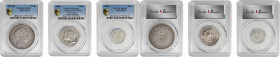 German States

GERMANY. Hesse-Darmstadt. Trio of Silver Denominations (3 Pieces), 1826-1904. All PCGS Gold Shield Certified.

1) 6 Kreuzer, 1826. ...