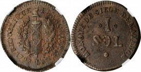 German States

GERMANY. Mainz. Siege Sol, 1793. Friedrich Karl Josef. NGC MS-61 Brown.

KM-601; Gad-65. Struck during the siege of Mainz which too...