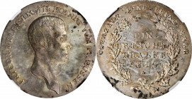 German States

GERMANY. Prussia. Taler, 1814-A. Berlin Mint. Friedrich Wilhelm III. NGC AU-55.

KM-387. A briefly circulated example of the type w...