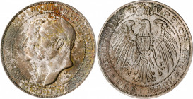 German States

GERMAN. Prussia. 3 Mark, 1911-A. Berlin Mint. Wilhelm II. PCGS PROOF-67.

KM-531; J-108. Celebrating the 100th anniversary of the U...