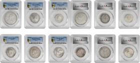 German States

GERMANY. Saxony. Sextet of Silver Denominations (6 Pieces), 1826-1909. All PCGS Gold Shield Certified.

1) Taler, 1826-S. PCGS EF D...