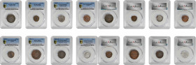 German States

GERMANY. Mecklenburg-Strelitz - Saxe-Meiningen - Saxony - Schleswig-Holstein - Wurttemberg. Octet of Mixed Denominations (8 Pieces), ...