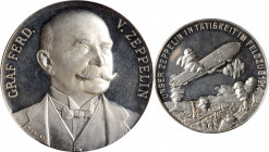 German Empire and Later

GERMANY. Empire. Graf von Zeppelin Silver Medal, 1914. Mayer & Wilhelm (Stuttgart) Mint. PCGS SPECIMEN-63 Gold Shield.

Z...