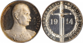 German Empire and Later

GERMANY. Empire. Crown Prince Rupprecht of Bavaria Silver Medal, 1914. PCGS SPECIMEN-63 Gold Shield.

Zetzmann-4014. Diam...