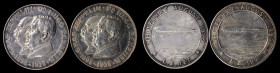 German Empire and Later

GERMANY. Weimar Republic. Duo of Zeppelin & Eckener Silver Medals (2 Pieces), 1929. CHOICE ALMOST UNCIRCULATED.

Both pie...