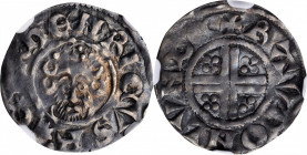 Elizabeth I and earlier (through 1603)

GREAT BRITAIN. Penny, ND (1216-47). London Mint. Henry III. NGC AU-53.

S-1356C. Moneyer: Rauf. A richly t...