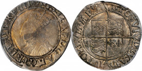 Elizabeth I and earlier (through 1603)

GREAT BRITAIN. Shilling, ND (1582-84). London Mint; im: unbarred A. Elizabeth I. PCGS EF-45 Gold Shield.

...