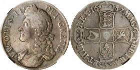 James I to James II (1603-1688)

GREAT BRITAIN. Crown, 1687 Year TERTIO. London Mint. James II. NGC FINE Details--Cleaned.

S-3407; KM-463. Attrac...