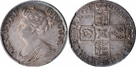 William III & Mary II to George II (1688-1760)

GREAT BRITAIN. Shilling, 1709. London Mint. Anne. PCGS AU-50 Gold Shield.

S-3610; KM-523.1. Very ...