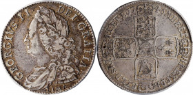 William III & Mary II to George II (1688-1760)

GREAT BRITAIN. 1/2 Crown, 1746-LIMA. London Mint. George II. PCGS VF-35 Gold Shield.

S-3695a; KM-...