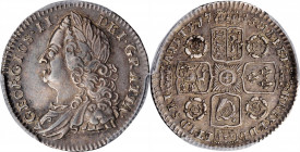 William III & Mary II to George II (1688-1760)

GREAT BRITAIN. 6 Pence, 1745. London Mint. George II. PCGS AU-50 Gold Shield.

S-3709; KM-582.1. R...