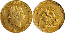 George III (1760-1820)

GREAT BRITAIN. Sovereign, 1817. London Mint. George III. NGC VF-30.

S-3785; Fr-371; KM-674. The first in a four-year seri...