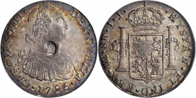 George III (1760-1820)

GREAT BRITAIN. Great Britain - Peru. Dollar, ND (1797-99). George III. PCGS MS-62 Gold Shield; Countermark: UNC Details.

...