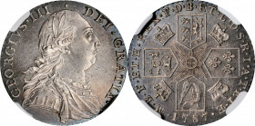 George III (1760-1820)

GREAT BRITAIN. Shilling, 1787. London Mint. George III. NGC MS-61.

S-3743; KM-607.1; ESC-1218. No Hearts variety. Not oft...