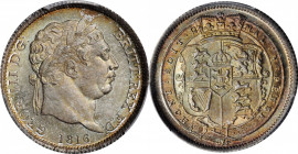 George III (1760-1820)

GREAT BRITAIN. Shilling, 1816. London Mint. George III. PCGS MS-66 Gold Shield.

S-3790; KM-666. Incredibly attractive and...