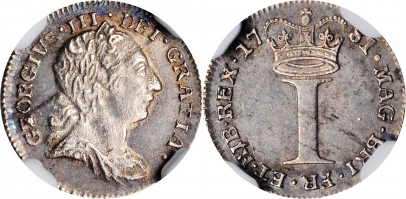 George III (1760-1820)

GREAT BRITAIN. Maundy Penny, 1781. London Mint. George...