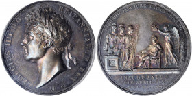 George IV to William IV (1820-1837)

GREAT BRITAIN. George IV Coronation Silver Medal, 1821. London Mint. PCGS SPECIMEN-63 Gold Shield.

BHM-1070;...