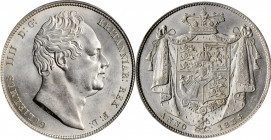 George IV to William IV (1820-1837)

GREAT BRITAIN. 1/2 Crown, 1834. London Mint. William IV. PCGS MS-63 Gold Shield.

S-3834; KM-714.2. "W.W." in...