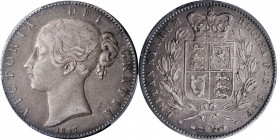 Victoria (1837-1901)

GREAT BRITAIN. Crown, 1847. London Mint. Victoria. PCGS EF-40 Gold Shield.

S-3882; KM-741. A wholesome and somber gray tone...