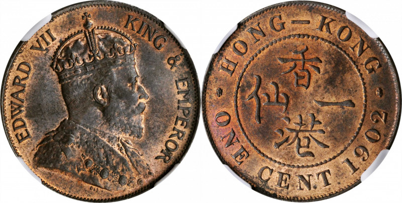 HONG KONG

HONG KONG. Cent, 1902. London Mint. NGC MS-63 Brown.

KM-11. Prem...