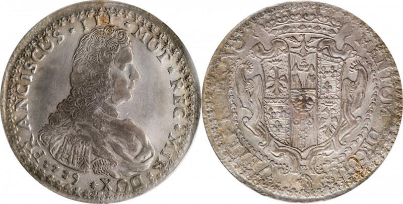 Italian States (including Papal and Vatican City)

ITALY. Modena. Scudo, 1739....