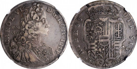 Italian States (including Papal and Vatican City)

ITALY. Naples & Sicily. Piastra (120 Grana), 1731-VMA DG. Naples Mint. Holy Roman Emperor Charles...