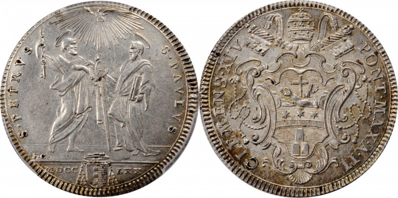 Italian States (including Papal and Vatican City)

ITALY. Papal States. Teston...